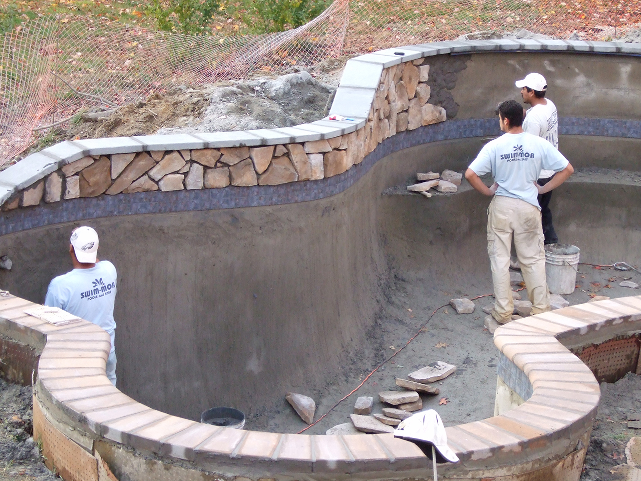 steps to installing an inground pool