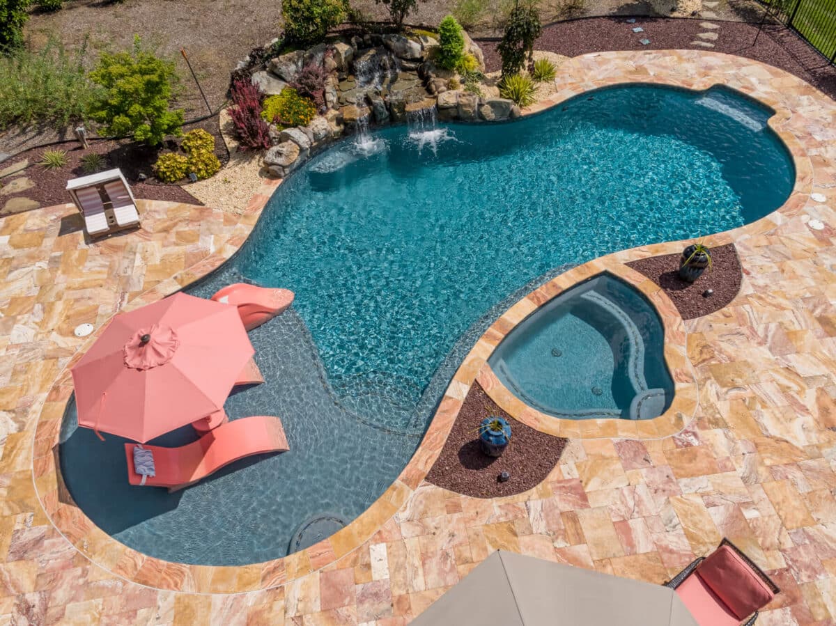 Free Form Pool Designs - Swim-Mor Pools and Spas