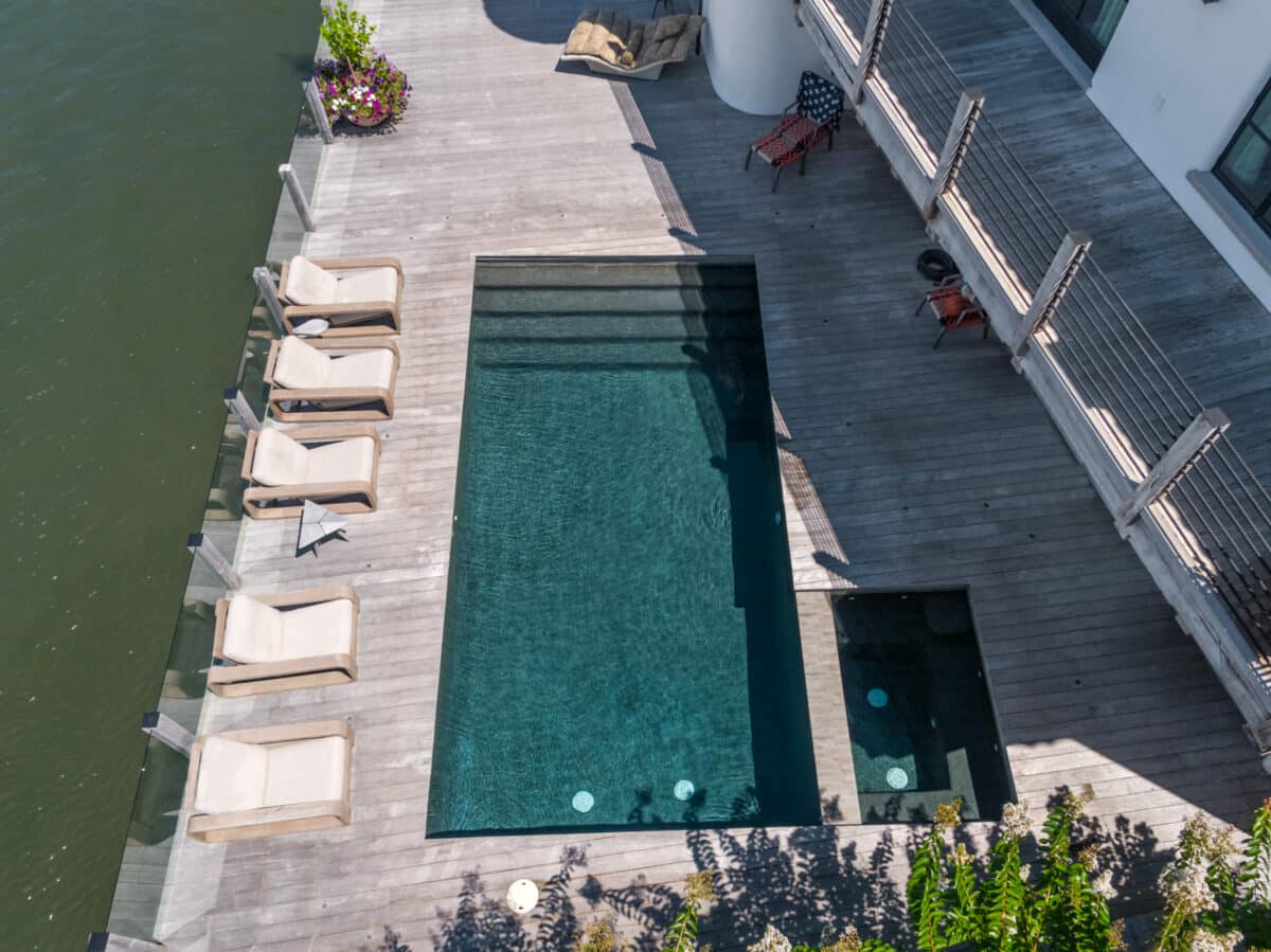 View of Small Footprint Pools - Swim-Mor Pools and Spas