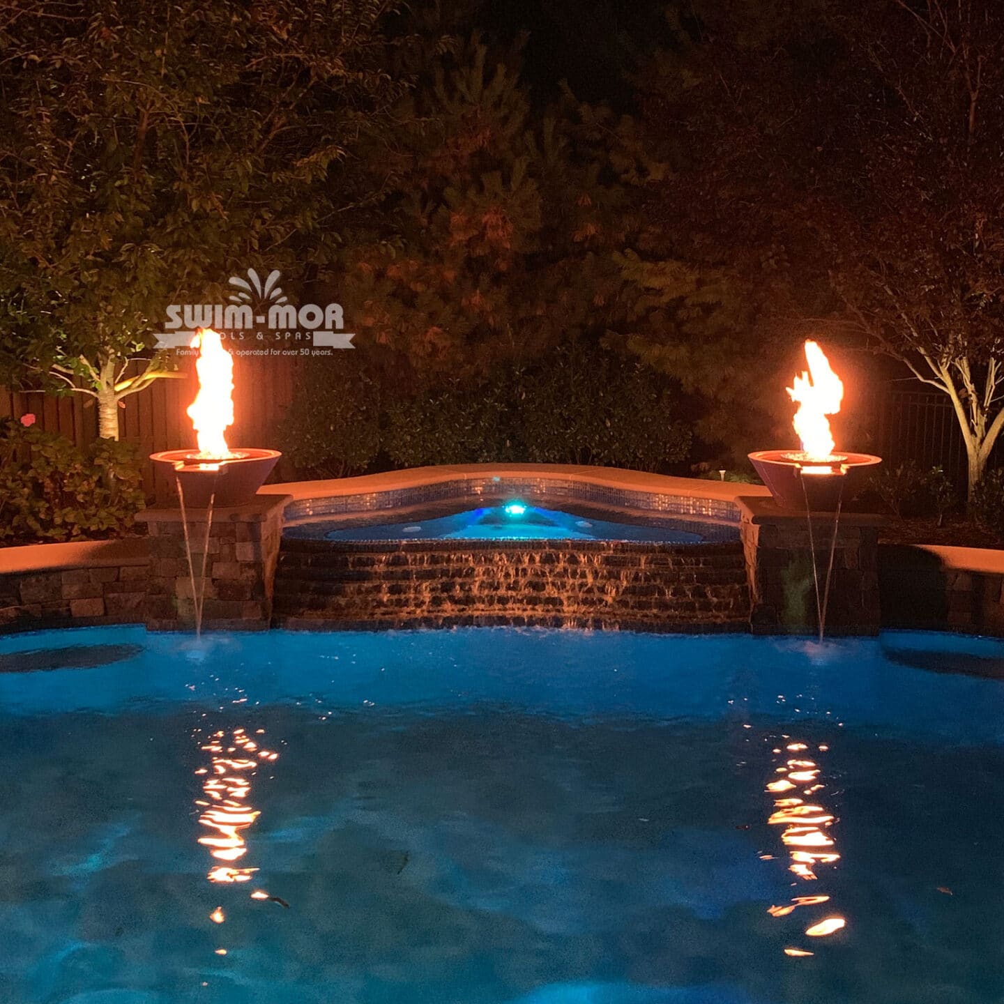 Fire Features - Swim-Mor Pools and Spas