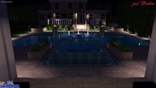 Custom Pool Designs - Swim-Mor Pools and Spas