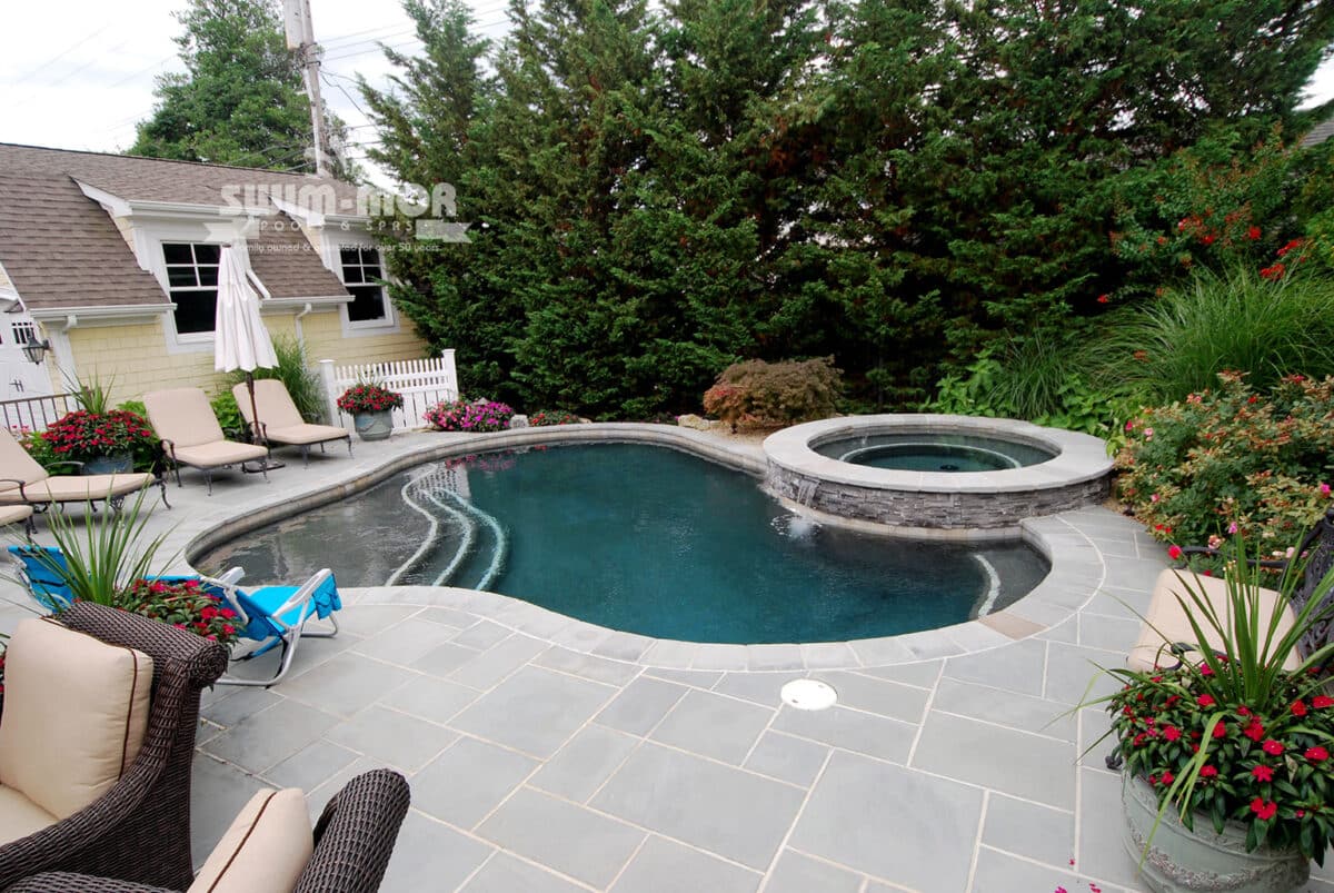 View of Small Footprint Pools - Swim-Mor Pools and Spas